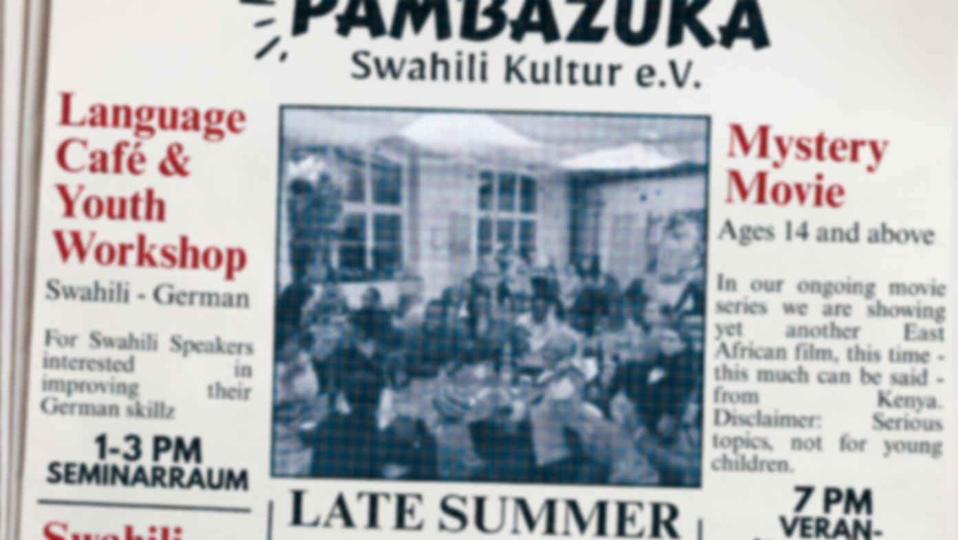 PAMBAZUKA SWAHILI KULTUR e.V.